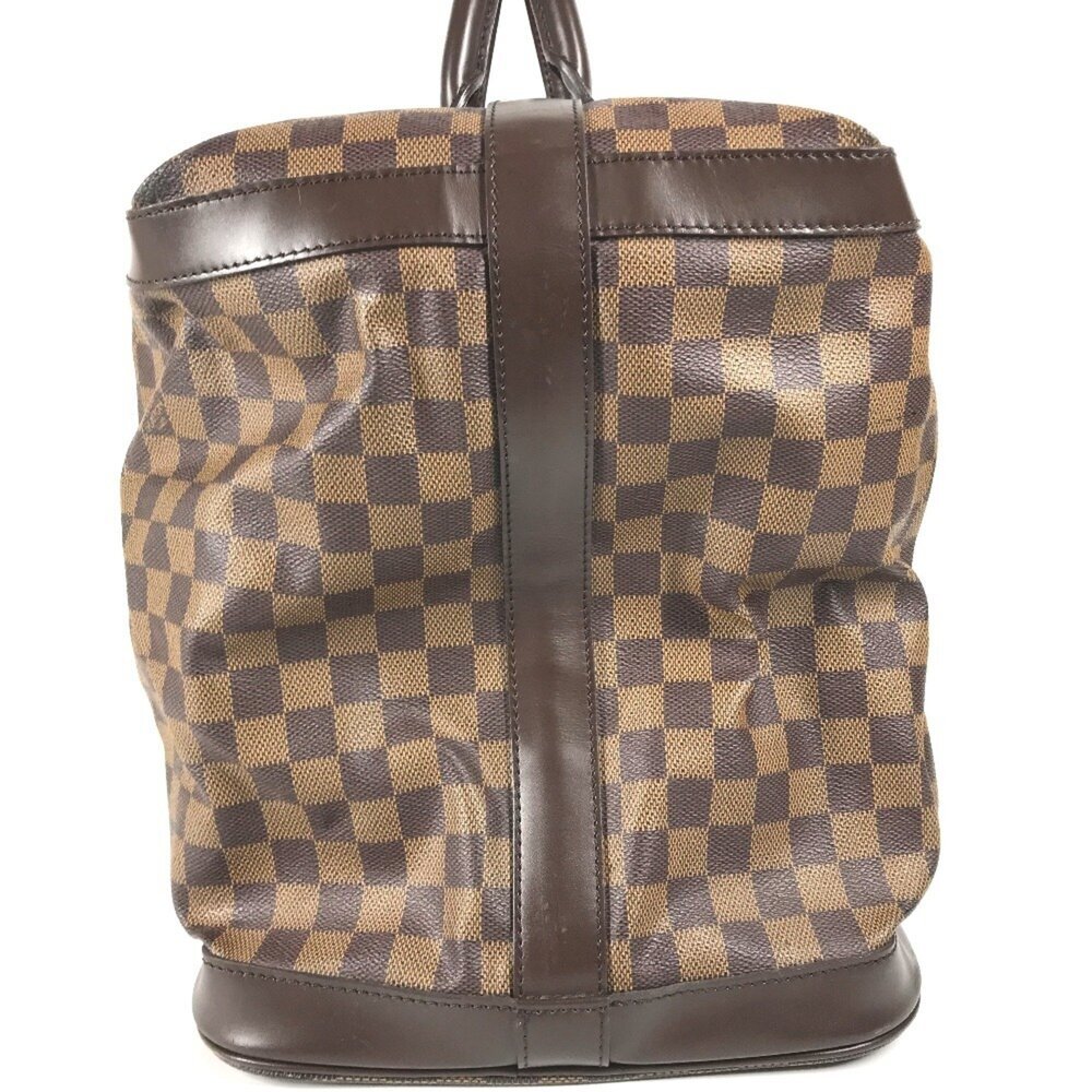 LOUIS VUITTON Authentic Brown Damier Canvas Boston Bag - Picture 3 of 14
